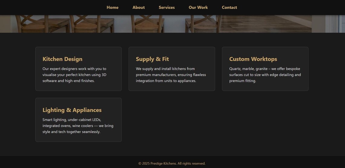 Editable HTML CSS Website Template: 5-page Business Site (digital ...
