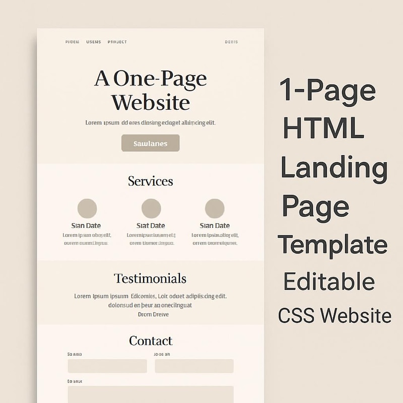 Html Web Templates - Etsy UK