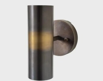 Mid Century Modern Brass Wall Sconce - Stilnovo Sputnik Style