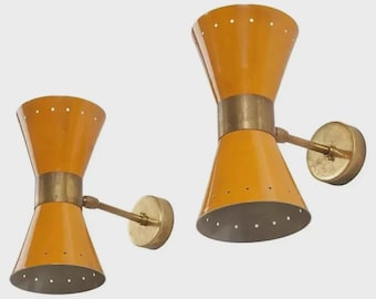 Mid-Century Modern Sputnik Wall Sconce - Italian Stilnovo Style