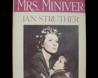 Mrs Miniver, a novel by Jan Struther (movie tie-in edition)