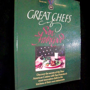Great Chefs of San Francisco (1990 paperback)