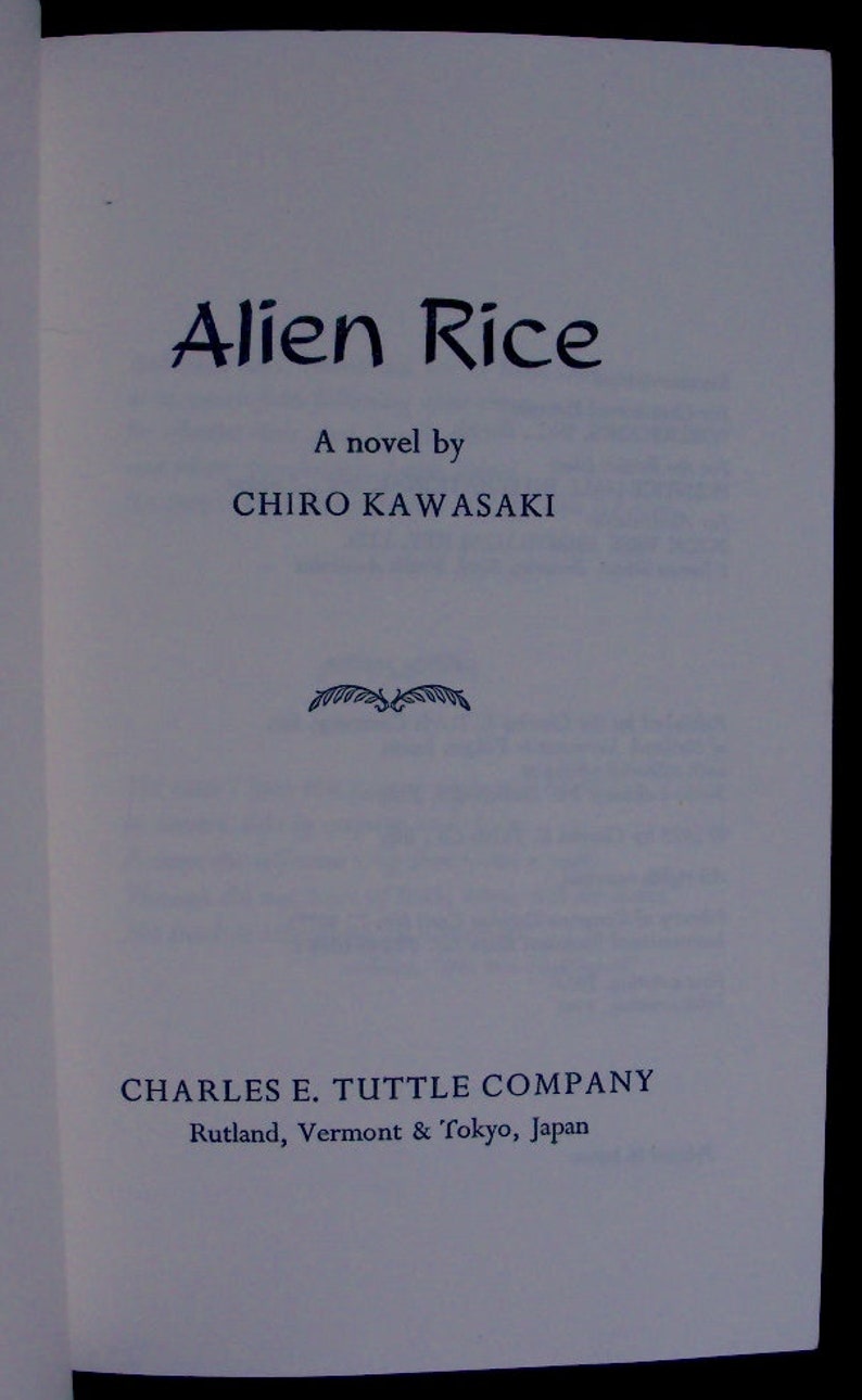 Alien Rice: A Novel of Mixed Marriage