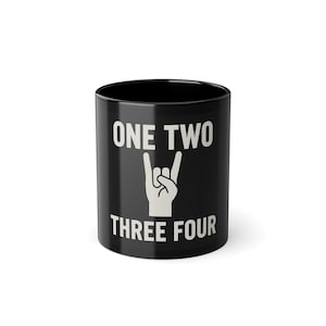 Tasse à café Rock On : cadeau de musique amusante pour musiciens