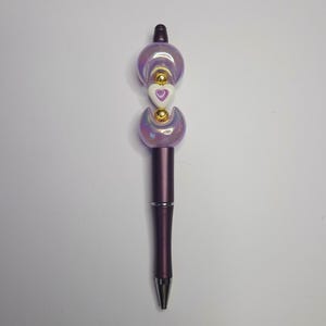 Unique beaded pen