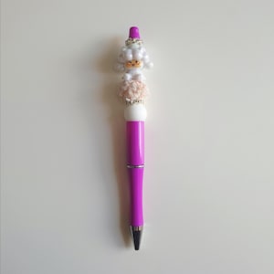 Unique beaded pen