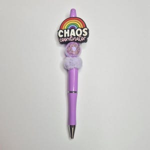 Unique beaded pen