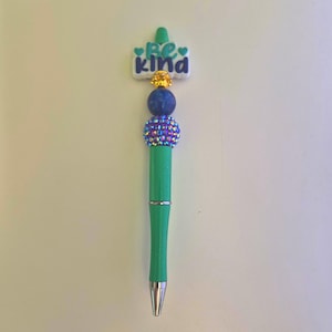 Unique beaded pen