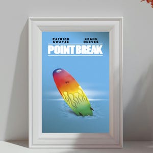 Point Break Poster, Vintage Movie Print, Musical Film Poster, High Quality Canvas Wall Art, Film Fan Gift, Home Decor