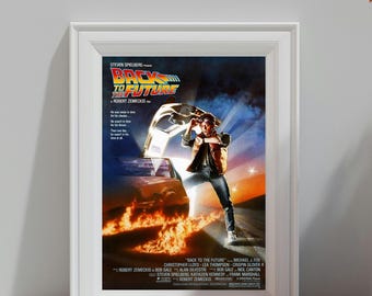 バック・トゥ・ザ・フューチャー オリジナルデザイン映画ポスター