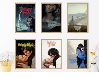 Wuthering Heights Poster, Vintage Movie Print, Musical Film Poster, High Quality Canvas Wall Art, Film Fan Gift, Home Decor