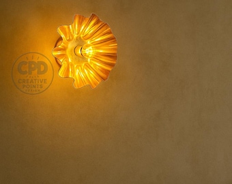 Moderne plafondlamp | Italiaanse hanglamp van messing | Handgemaakte Sputnik kroonluchter