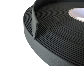 30m Waterproof Webbing, Black, 13mm, 16mm, 20mm, 25mm, 38mm