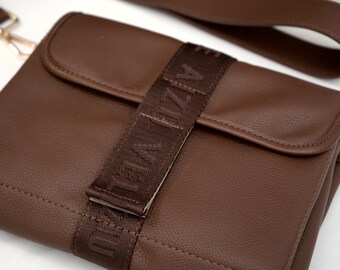 AIZU VELLE - Infantella Baby Changing Mat | Vegan Leather