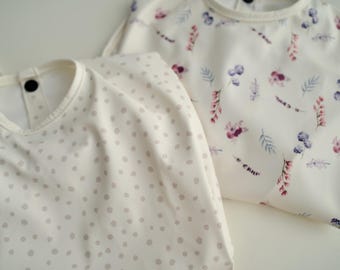Nature-Inspired Bib Aprons – Dotwild, White