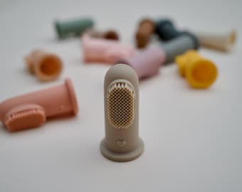 Baby Toothbrush, BPA FREE silicone, small in size