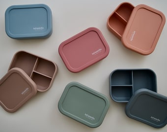 Bento Lunch Box | BPA-Free Compartment Food Storage for Kids, Multicolour