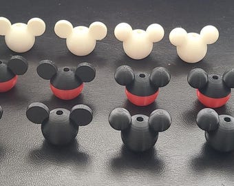Set of 2 Mickey-Inspired Blind or Light Pull Handles | Multiple Styles and colors