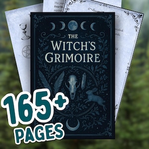 Beginner&#39;s Digital Grimoire: Witchcraft Guide, Spells, Rituals (Digital Download)