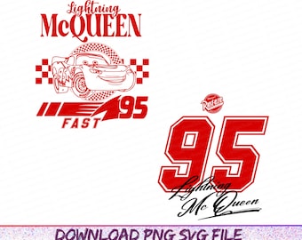 Bundle Cars Png, Lightning McQueen Png, Think Fast Cars Png, Png Cars Sublimation Design, Only Png, Digital File, Instant Download