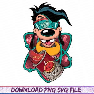 Retro 90s Disney Vintage A Goofy Movie Characters Png, Goofy Max Roxanne Powerline Png, WDW Matching Family Png, Magic Kingdom Png