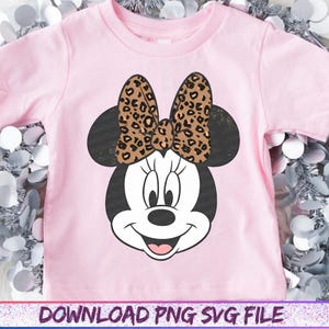 Animal Kingdom Minnie Safari Png, leopard Png, Disney Minnie Safari Mode, Couple Png, Disney Safari Couple Png, Disney gift Png