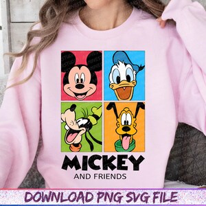 Mickey y sus amigos niños PNG, Viaje de ratón de Disney PNG, Pluto PNG, Walt Disney World niños PNG, Pato Donald PNG, Goofy PNG imagen 4