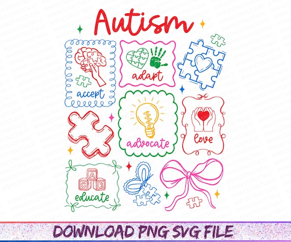 Autism Awareness Coquette Png, Autism Acceptance Shirt Design, Autism Teacher Bow PNG, Autism Advocate, Special Education, Neurodiversity