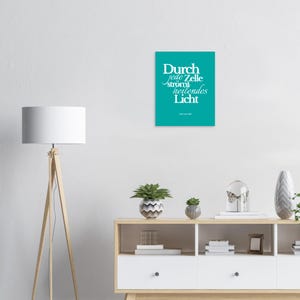 Healing Affirmation Poster "Healing Light Flows Through Every Cell" | Meditation Wall Art | Mindfulness & Positive Energy Decoration image 7