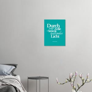 Healing Affirmation Poster "Healing Light Flows Through Every Cell" | Meditation Wall Art | Mindfulness & Positive Energy Decoration image 8