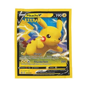 Custom PK Pika Blanket | Personalized Anime Manga Game Lover Collection Card Blanket Throw