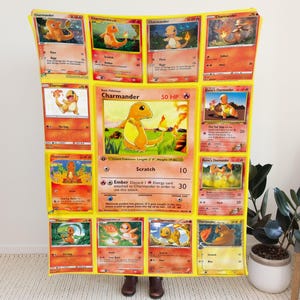 Personalisierte PK Decken, Name Multi Glumanda Decke, Anime Manga Gamer Werfen in den USA
