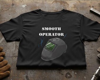 Smooth Operator Welding Tee: Heavy Cotton Unisex T-Shirt