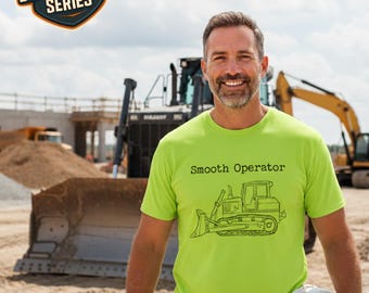 Heavy Equipment Operator Unisex Tee, Construction Worker Shirt, Heavy Machinery Gift, Construction Crew T-Shirt, Heavy Equipment Operator