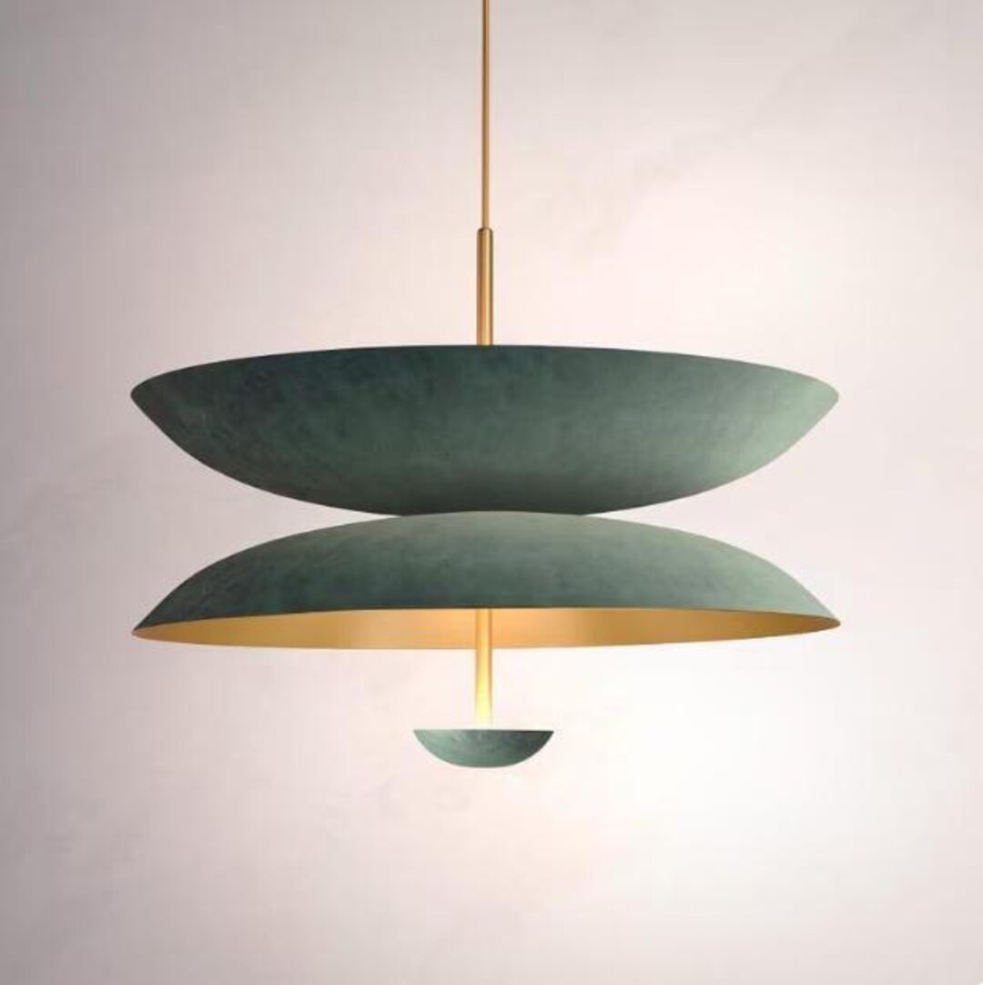 Mid Century 3-tier Pendant Light | Contemporary Statement Ceiling ...