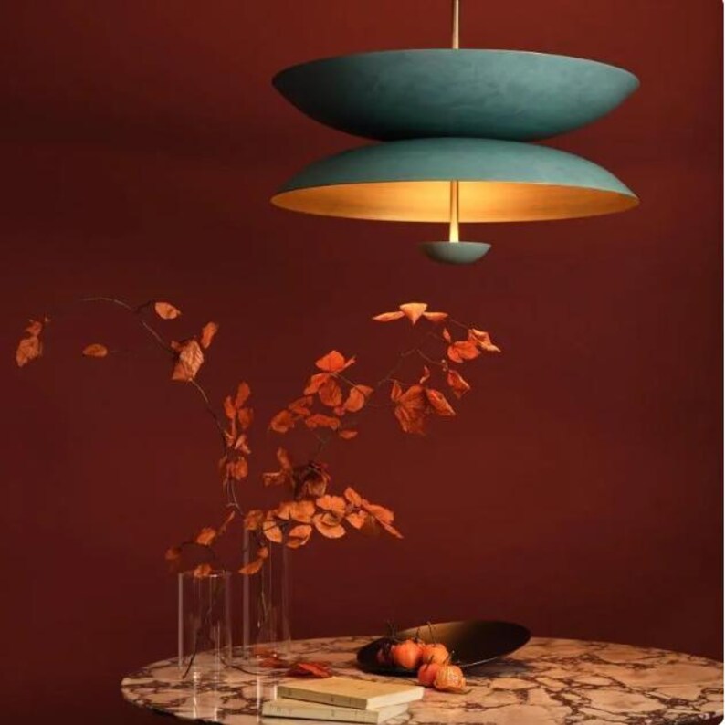 Mid Century 3-tier Pendant Light | Contemporary Statement Ceiling ...