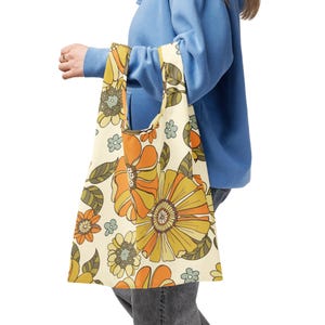 Market Bag PDF Sewing Pattern, Shopping Bag, reusable bag, easy bag pattern