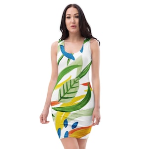 Floral Print Sundress: Women&#39;s Summer Casual Beach Dress