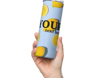 Vaso de acero inoxidable personalizado con grabado láser para café de viaje