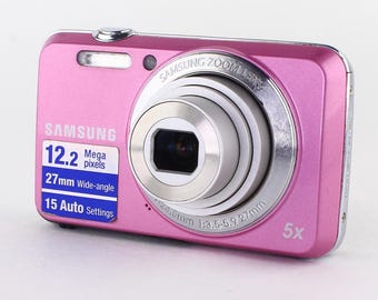Samsung ES80 ピンク 5倍ズーム コンパクトデジタルカメラ Samsung ES80 - ピンクカメラ - 12.2メガピクセル - Y2Kカメラ - Etsy 日本