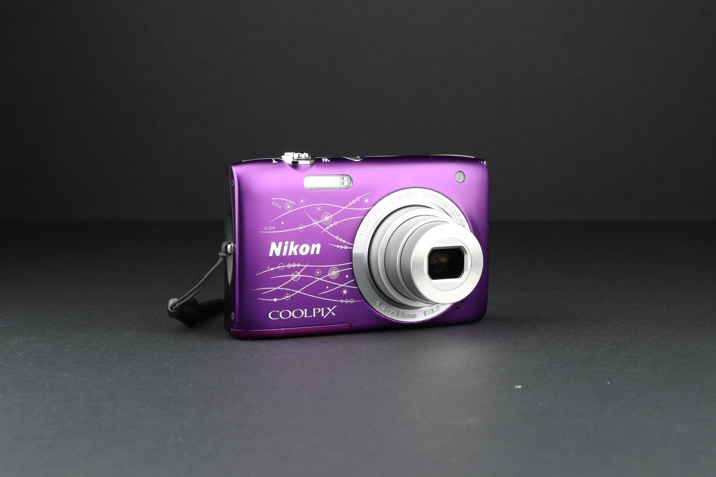 Nikon Coolpix S2800 - Y2k Digicam - Purple Camera - 20.1 Megapixel