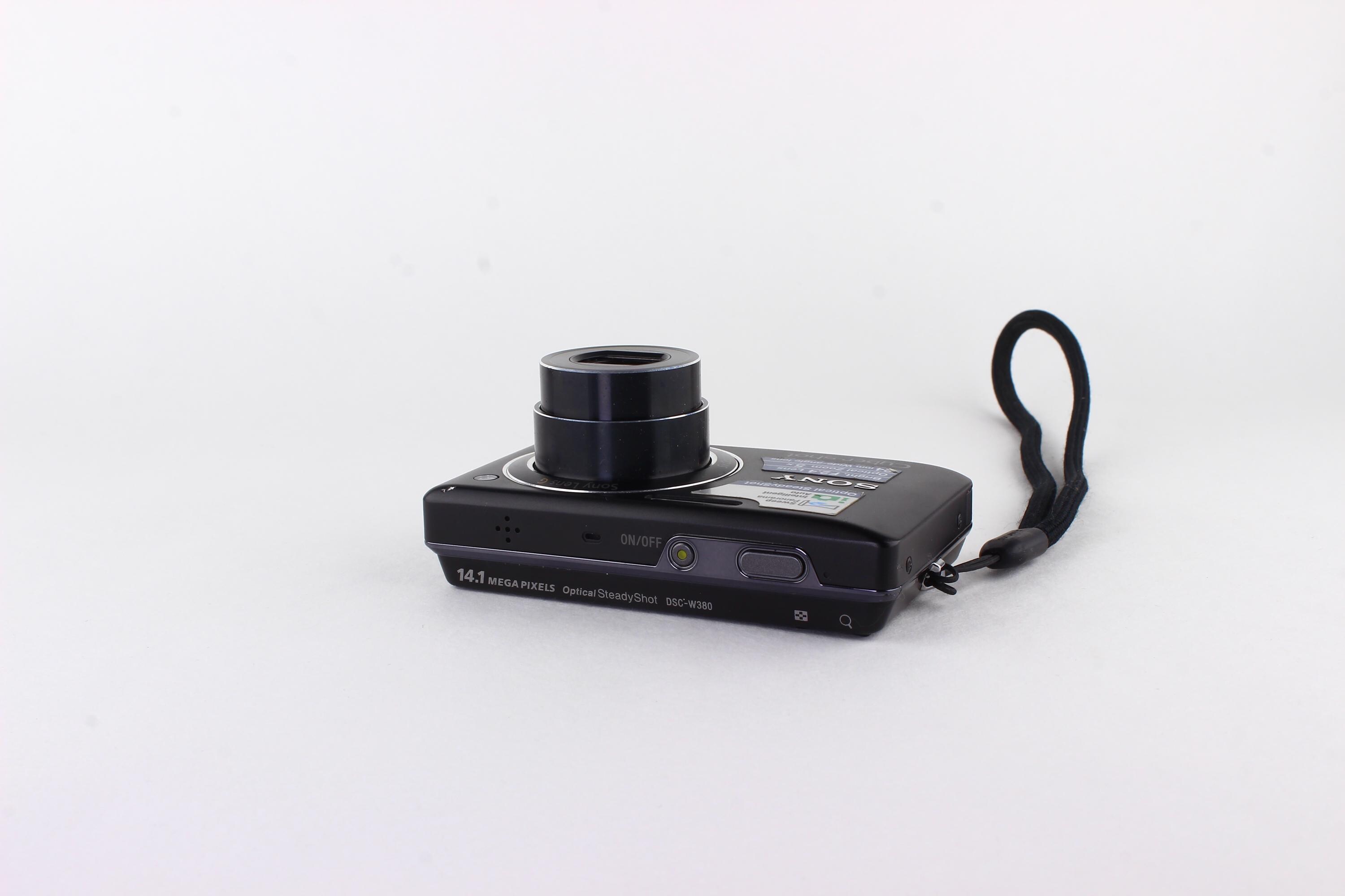 Sony Cyber-shot DSC-W380 - Y2K Digicam - 14 Megapixel - Black 