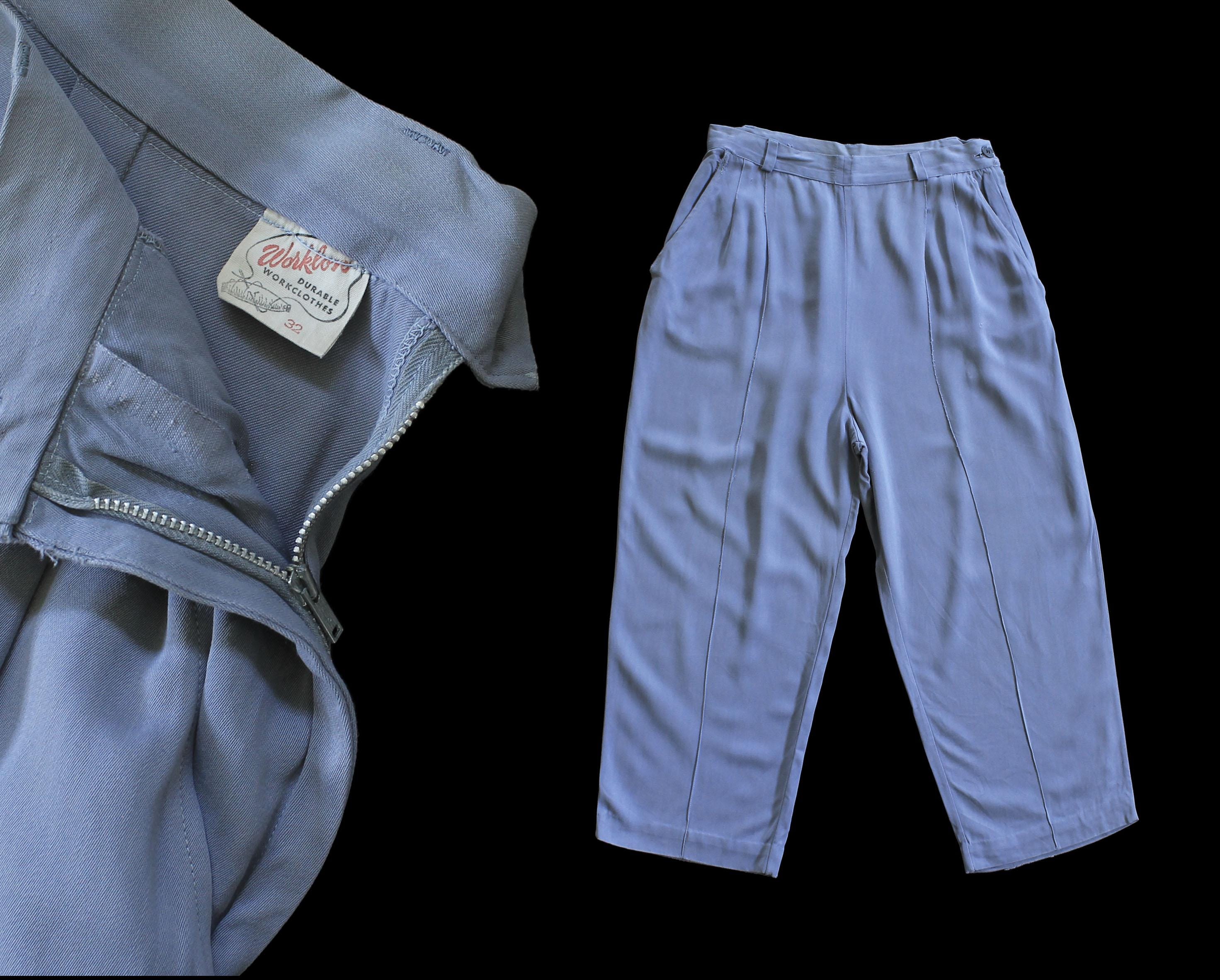 Gabardine 50s Pants - Etsy Gabardine 50s Pants - Etsy