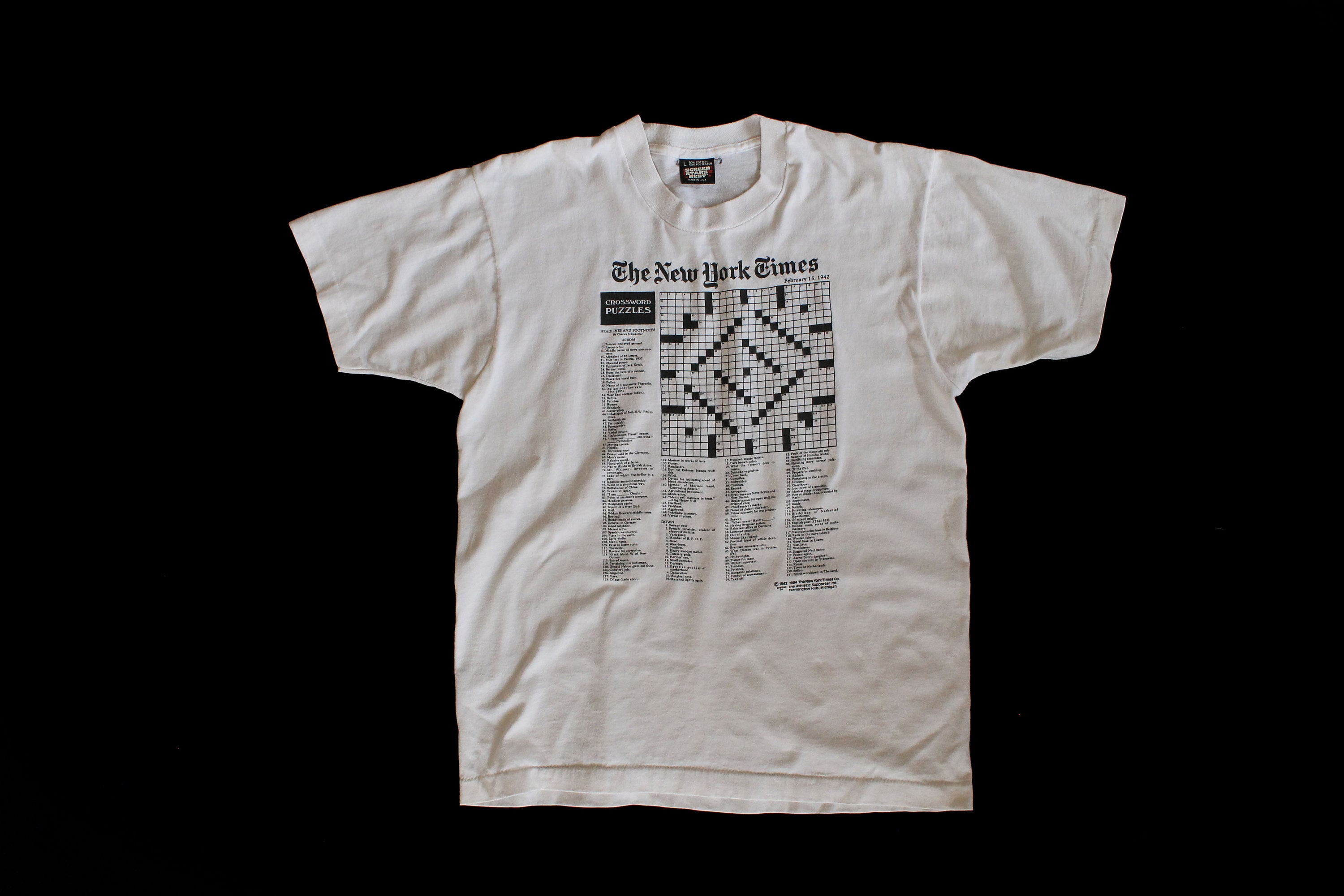 New york top times t shirt