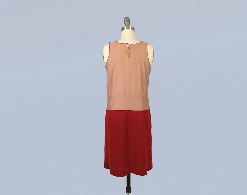 RARE 1920s Knit Set / Two Piece 20s Sportswear Dress and Blouse / Sports Dress image 6