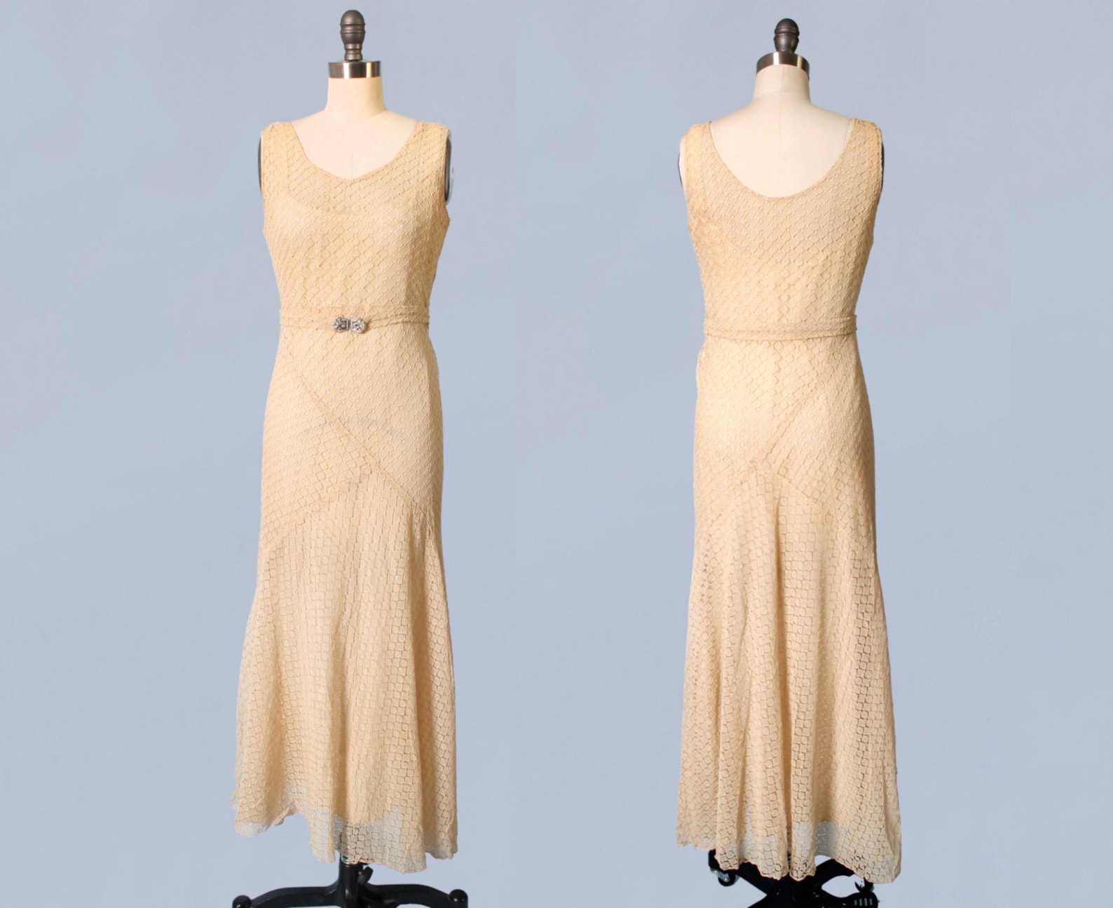 30s style wedding dress