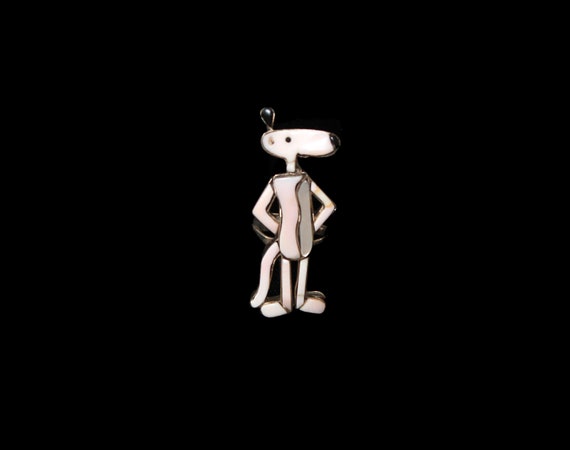 RESERVED—rare! Pink Panther Zuni Ring / Native Ame