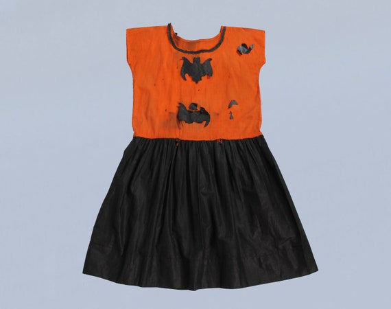 RARE Antique Halloween Dress / 1920s Costume Dress