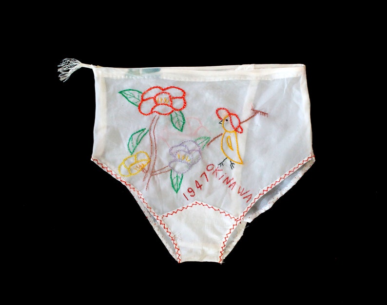 Rare 1940s WWII Lingerie Set / 40s Novelty Bra Panties / Etsy