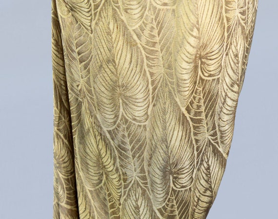 Rare!! 1920s Dress / 20s Metallic LAMÉ Dress / Sh… - image 5